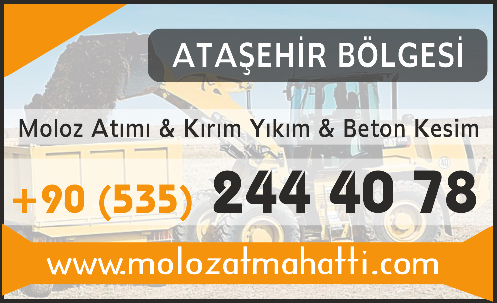 Ataşehir Moloz Atma Hattı - Moloz Taşıma ve Nakliye