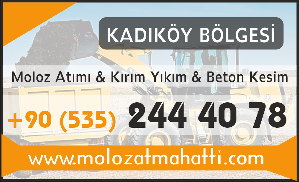 Kadıköy Moloz Atma Hattı - Moloz Taşıma ve Nakliye