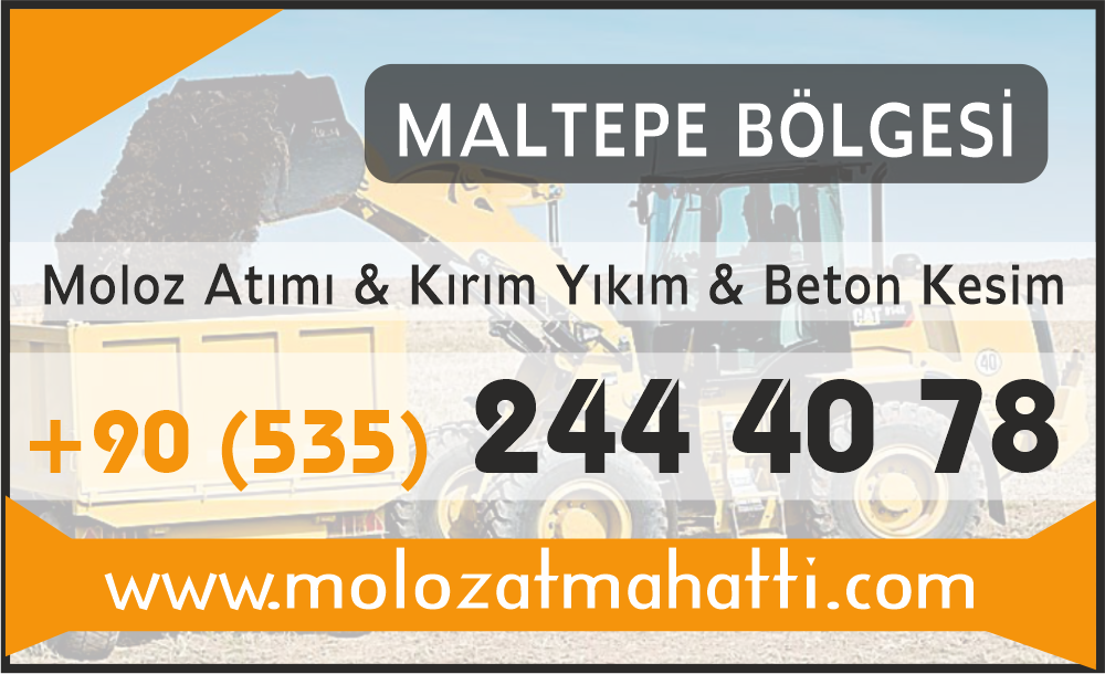 Maltepe Moloz taşıma ve atma hattı