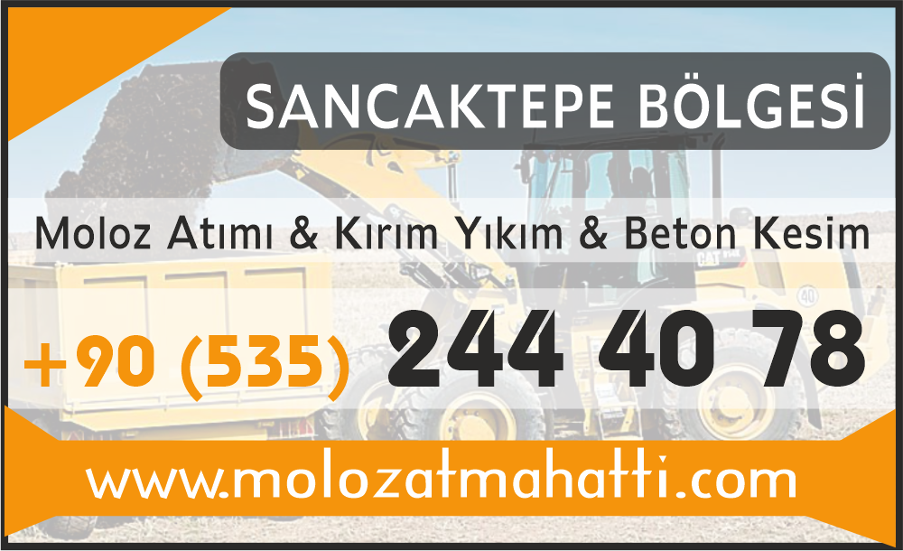 Sancaktepe Moloz taşıma ve atma hattı