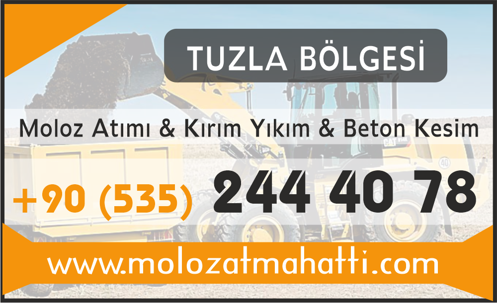 Tuzla Moloz taşıma ve atma hattı